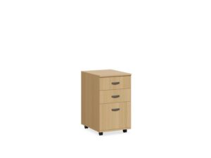 3-Drawer Mobile File Cabinet