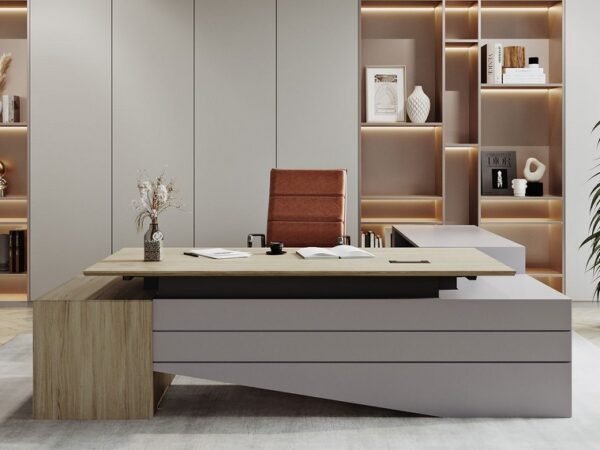 Custom Ergonomic Executive Desk - Image 2
