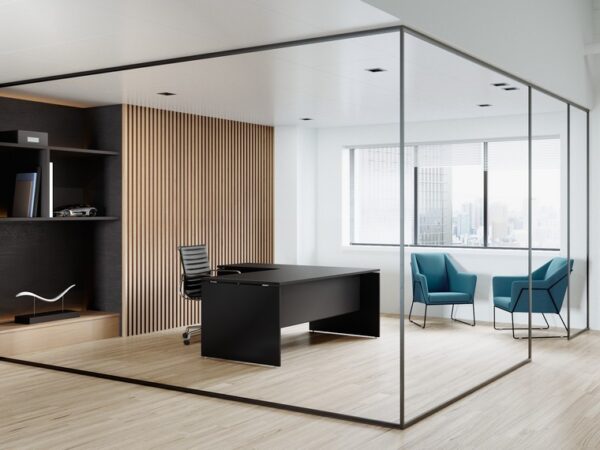 Custom Ergonomic Executive Desk - Image 7