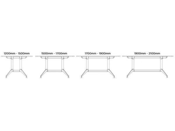 Anatome Multi-Leg Meeting Tables - Image 2