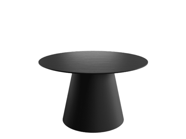 Dakota Black Timber Veneer Meeting Table