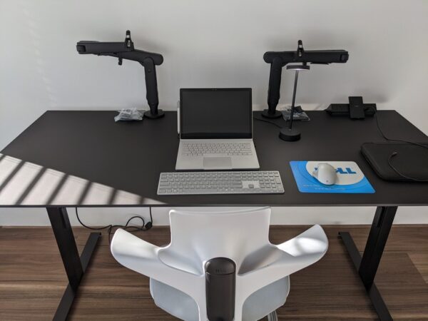 Luxe Desk Absolute Matte Black - Image 9
