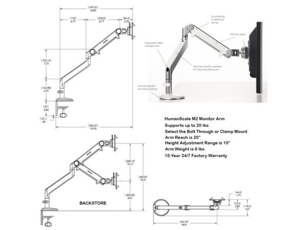 M2.1 Monitor Arm - Image 9