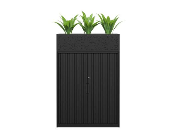 Metal Tambour Door Cabinet - Image 2