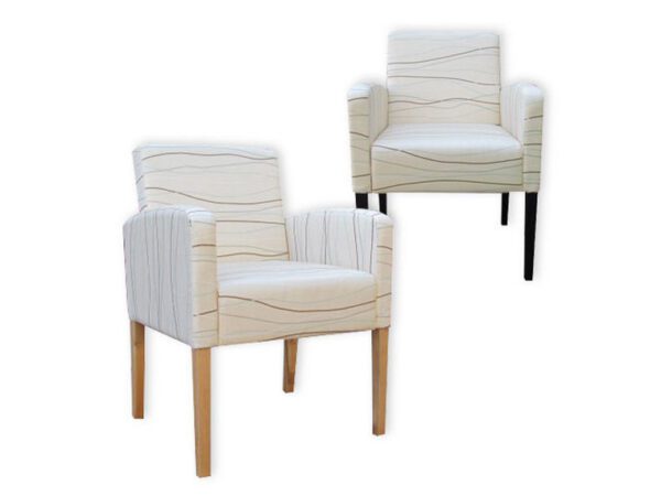 Regina- Tub chair - custom fabric - Image 3