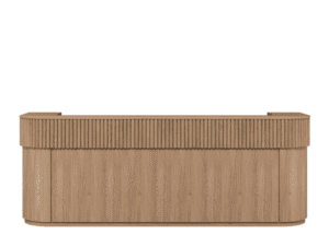 The Grooved Reception Desk