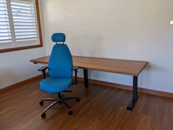 Timber Sit Stand Desk - Image 7
