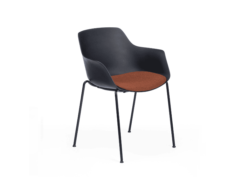 Arlo Arm Chair 4-Leg - Image 2